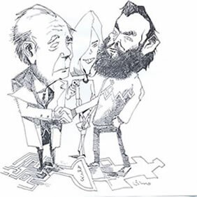 Borges Kodama Cort&aacute;zar por Juan L&aacute;zaro Rearte